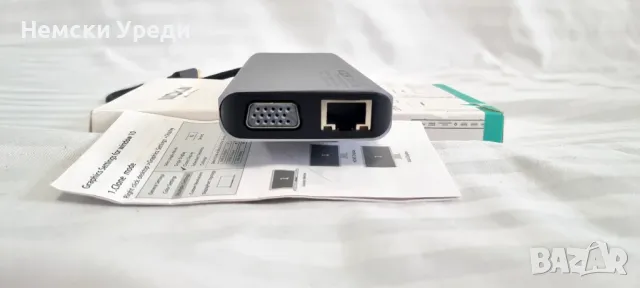 Многофункционална докинг станция MOKiN 13 в 1 USB C, снимка 4 - Други - 50374973