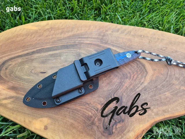 Нож с фиксирано острие FOX Knives FX529,фултанг с тактическа кания, снимка 11 - Ножове - 55922510