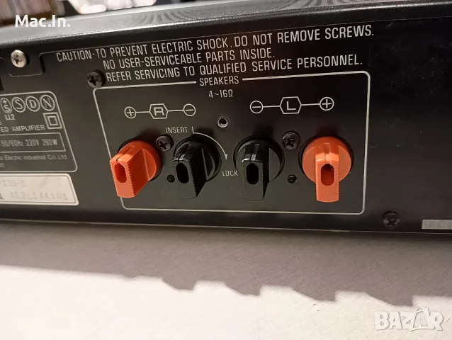 Усилвател Technics SU-Z25, снимка 8 - Ресийвъри, усилватели, смесителни пултове - 56195287