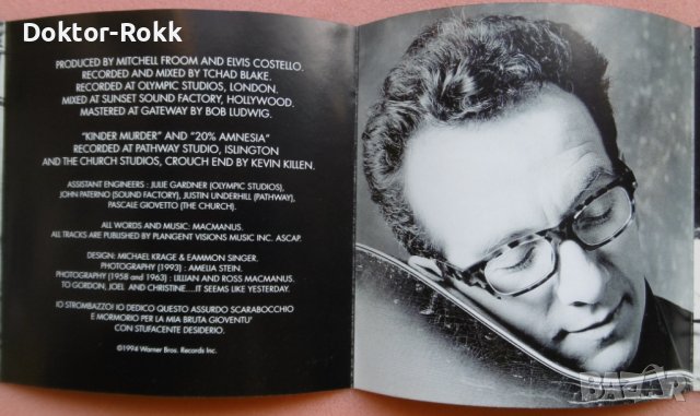 Elvis Costello – Brutal Youth (1994, CD), снимка 4 - CD дискове - 38503963