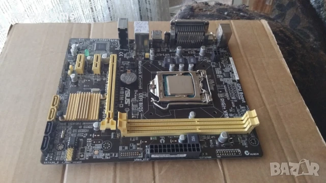 Дънна платка Asus H81M-D Socket LGA1150 CPU+FAN, снимка 5 - Дънни платки - 50787037