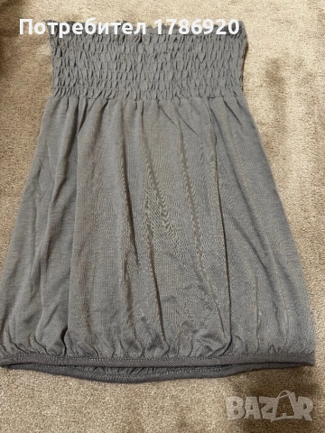 Елегантно Сиво Бюстие с Пайети 🌟, снимка 4 - Корсети, бюстиета, топове - 24945434