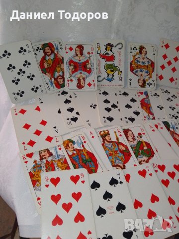 Стари Немски  Ретро Карти, снимка 1 - Карти за игра - 42597859