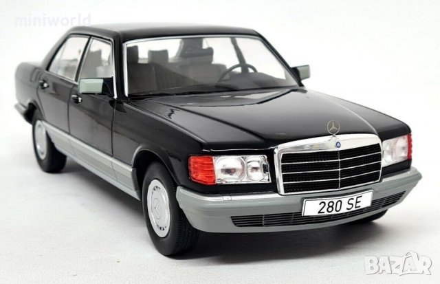 Mercedes-Benz 280 SE W126 1979 - мащаб 1:18 на MCG моделът е нов в кутия, снимка 1 - Колекции - 40036142