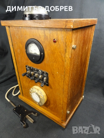 СТАР РЕТРО СОЦ НРБ ТЕЛЕФОН С ШАЙБА ТЕЛЕФОННА ЦЕНТРАЛА, снимка 3 - Антикварни и старинни предмети - 51798780