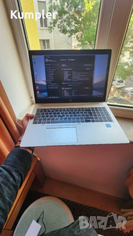 HP EliteBook 850 G5 • i5 / 8GB / SSD 256GB • Бизнес клас, снимка 2 - Лаптопи за работа - 51916980