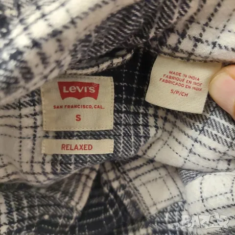 зимна риза LEVI'S JACKSON WORKER  размер S, снимка 7 - Ризи - 47412807
