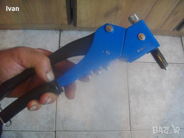 Немска Комбинирана Нитачка-Поп Нитове/Нит Гайки-HONSEL Multi 1 - Ръчна Лостова-Въртелива Глава 360гр, снимка 17 - Други инструменти - 42830071