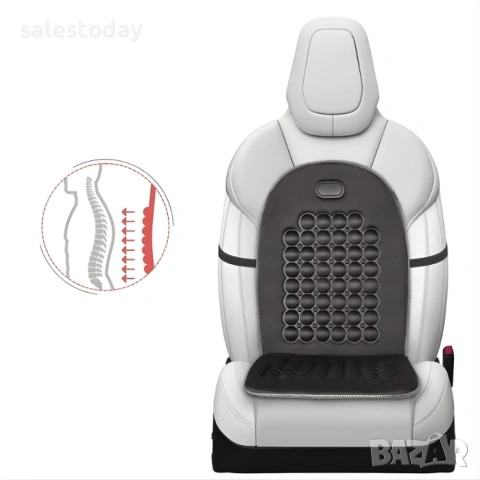 Протектор за седалка - черен 45x92см, снимка 3 - Аксесоари и консумативи - 54131152