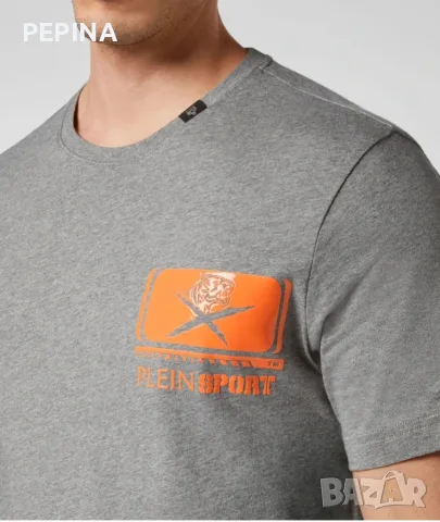 Мъжка тениска Plein sport, снимка 4 - Тениски - 56213522