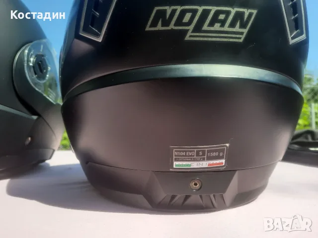 Мото каска Nolan N-104 Evo Flip, снимка 4 - Аксесоари и консумативи - 55923395