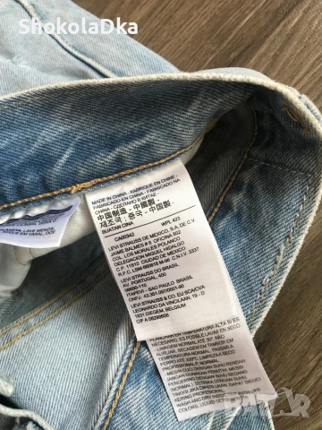 Къси панталонки Levi’s 501, размер 26, снимка 3 - Къси панталони и бермуди - 50865907