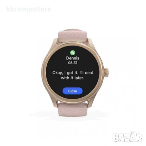 HAMA “5010”, Бял, Кръгъл, 1.38", 178616 Водоустойчив, Смарт часовник, снимка 2 - Смарт часовници - 50951902