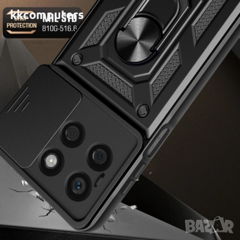 Honor X8b Удароустойчив Ring Holder Калъф и Протектор, снимка 4 - Калъфи, кейсове - 52583122