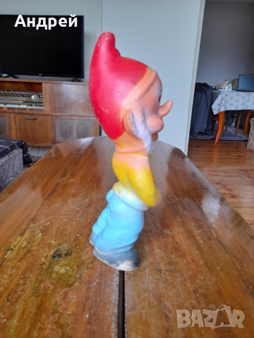 Стара гумена играчка,джудже #4, снимка 2 - Други ценни предмети - 44749613