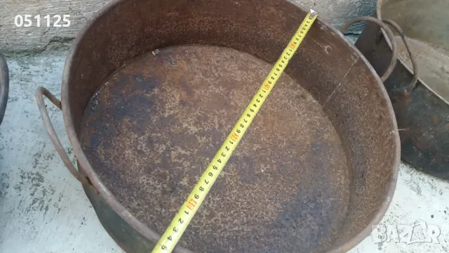 масивни метални тави за агнета, лютеници манджи , снимка 16 - Антикварни и старинни предмети - 47906565