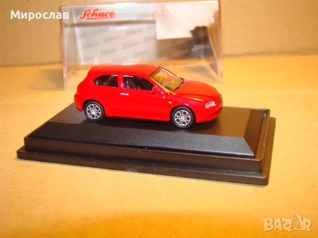 SCHUCO H0 1/87 ALFA ROMEO 147 МОДЕЛ КОЛИЧКА, снимка 4 - Колекции - 48557040