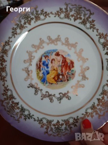 Порцелан "Трите грации", снимка 3 - Чинии - 40515854