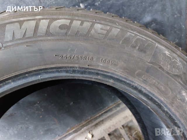 4 бр.зимни гуми Michelin 255 55 18 dot3415 Цената е за брой!, снимка 7 - Гуми и джанти - 44293209