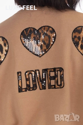 Дамски Пуловер с Пайети ⚜️, снимка 2 - Блузи с дълъг ръкав и пуловери - 52966838