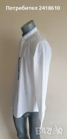 Pal Zileri Italy  Cotton Mens Size 39 / 15 1/2 - M ОРИГИНАЛ! НОВО! Мъжка Риза!, снимка 8 - Ризи - 50577837