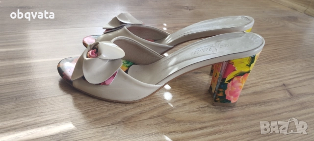 Дамски чехли с ток Fabiano 