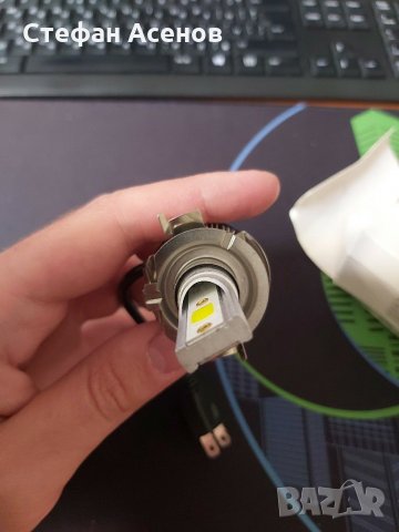 ЛЕД бели крушки H7 за автомобил с адаптори, снимка 6 - Аксесоари и консумативи - 29615943