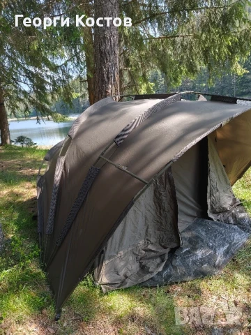 Палатка за шаран NASH Double Top Mk4, снимка 8 - Палатки - 50681837
