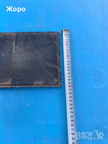 Стара емайлирана табела , снимка 2 - Антикварни и старинни предмети - 52803661