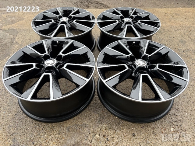 4 броя алуминиеви джанти за Skoda Octavia,Yeti,Karoq 17, снимка 5 - Гуми и джанти - 53381294
