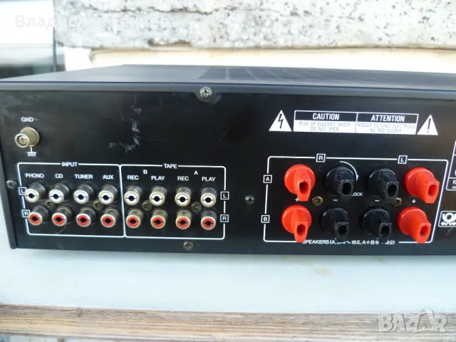 Усилвател KENWOOD KA-550 #2, снимка 7 - Ресийвъри, усилватели, смесителни пултове - 49363852