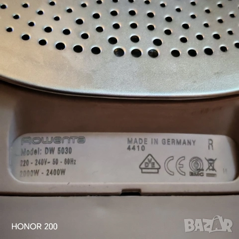 Ютия, парна ROWENTA DW 5030. , снимка 9 - Ютии - 53917276