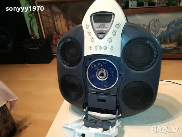 JVC RS-WP1WT 12V CD PORTABLE SYSTEM-SWISS 1106221826, снимка 3 - Ресийвъри, усилватели, смесителни пултове - 37054092