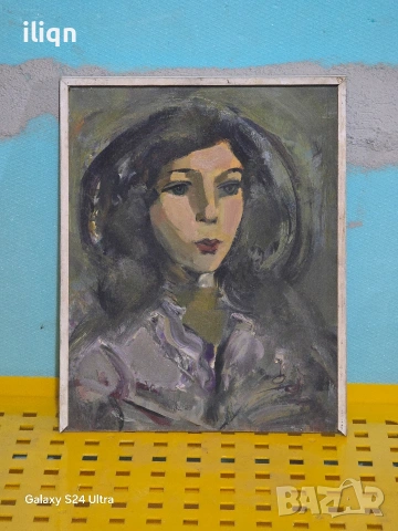 Стара картина. Размери на снимките. Цена 24.99€. За Севлиево , снимка 2 - Антикварни и старинни предмети - 53918528