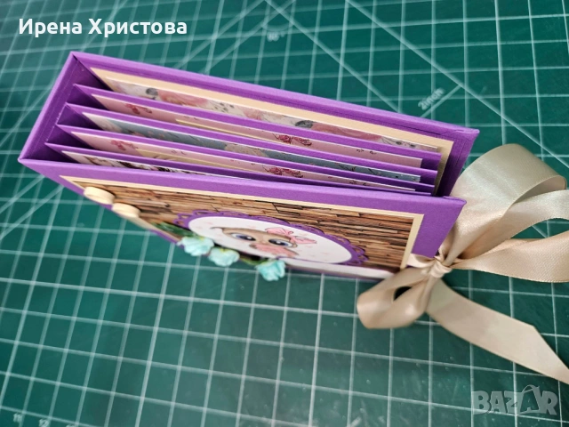 Ръчно изработено албумче за момиченце, снимка 3 - Декорация за дома - 54130297