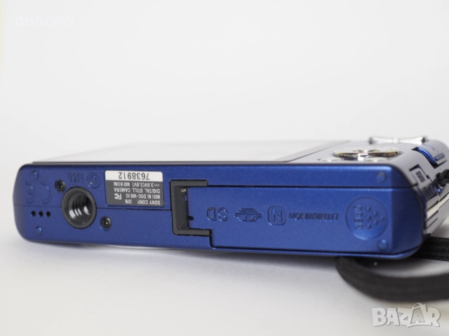 Sony Cyber-shot DSC-W610  цифров фотоапарат, син, с SD карта и зарядно, снимка 5 - Фотоапарати - 52328998