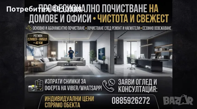 Професионално почистване 