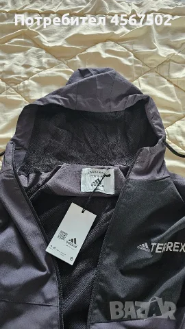 Сиво Яке Adidas Terrex размер S , снимка 4 - Якета - 56042712