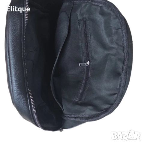 Дамска раница с голям джоб и малък с магнитно копче , снимка 4 - Раници - 52905798