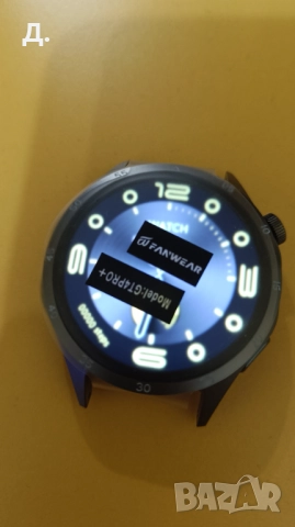 Смарт часовник GT4 Pro Черен, Нов, OLED Дисплей
