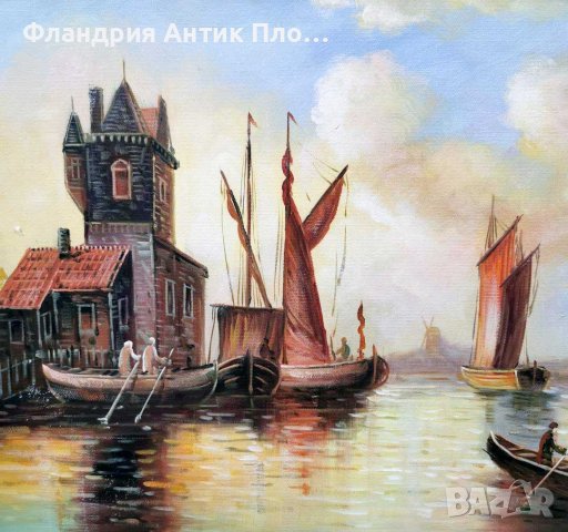 Пейзаж Венеция - голям , снимка 3 - Картини - 42907762