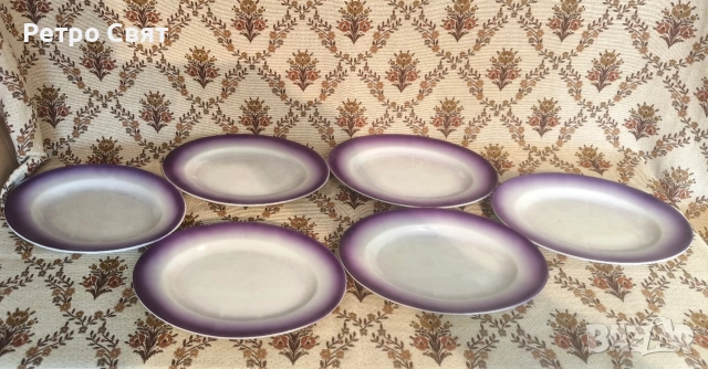 Порцеланови чинии тип елипси, снимка 2 - Антикварни и старинни предмети - 54188190