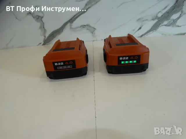 Резервирани 06.2025 - Hilti 22 V / 4.0 Ah - Компактна батерия