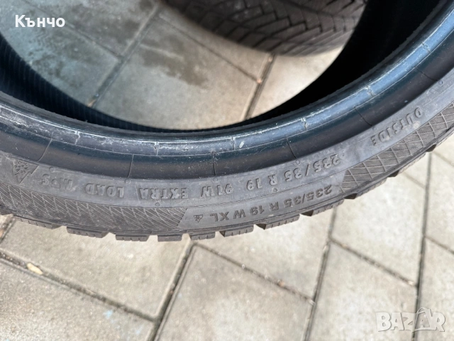 Зимни гуми континентал 235/35/19, снимка 3 - Гуми и джанти - 53225205