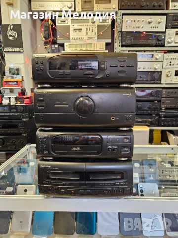 Аудиосистема Technics SE-CH404 Продава се за ремонт или за части. Диска чете, но прескача. Касетите 