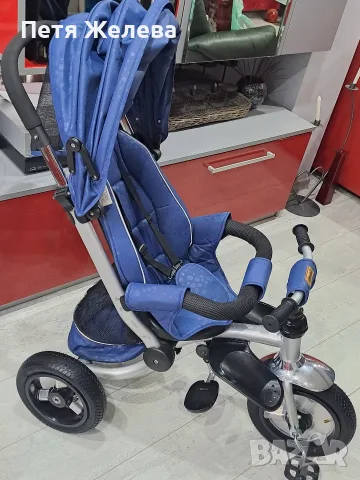Триколка със сенник CHIPOLINO Bolide, снимка 8 - Детски велосипеди, триколки и коли - 55826128