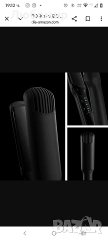 Преса за коса CLOUD NINE The Wide Iron | Керамични плаващи плочи | Технология Cushion Spring , снимка 10 - Преси за коса - 53204765