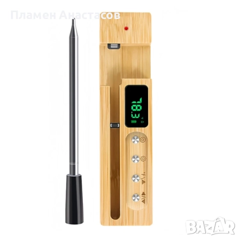 JX-368 Безжичен Bluetooth Термометър за Месо и BBQ – Дигитална Сонда за Фурна, Грил и Барбекю, снимка 2 - Други - 52429142
