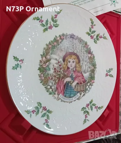 ПОРЦЕЛАНОВА ЧИНИЯ. КОЛЕКЦИЯ. MERRY CHRISTMAS. 1978. MADE IN ENGLAND 🇬🇧. , снимка 6 - Антикварни и старинни предмети - 49656986