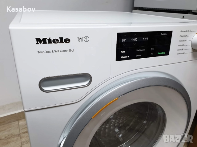 Miele Wi-Fi TwinDos Пералня Миеле 12м Гаранция